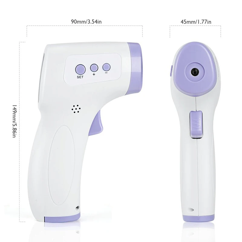 Medical Household Infrared Fever Thermometer Digital Baby Adult Non-contact Laser Body Temperature Ear Thermometer/Oximeter thumbnail 3