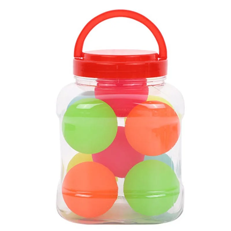 1PCS Big Size 55MM Bouncy Balls For Kids Party Favors Children Luminous Toys Glow In The Dark Birthday Gifts Carnival Prizes thumbnail 6