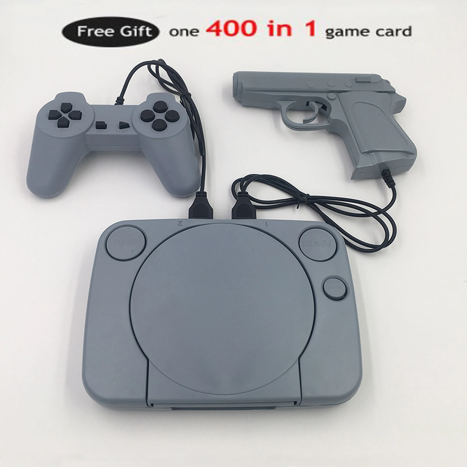 D76 8bit AV version tv video game console for game console Support game card thumbnail 2