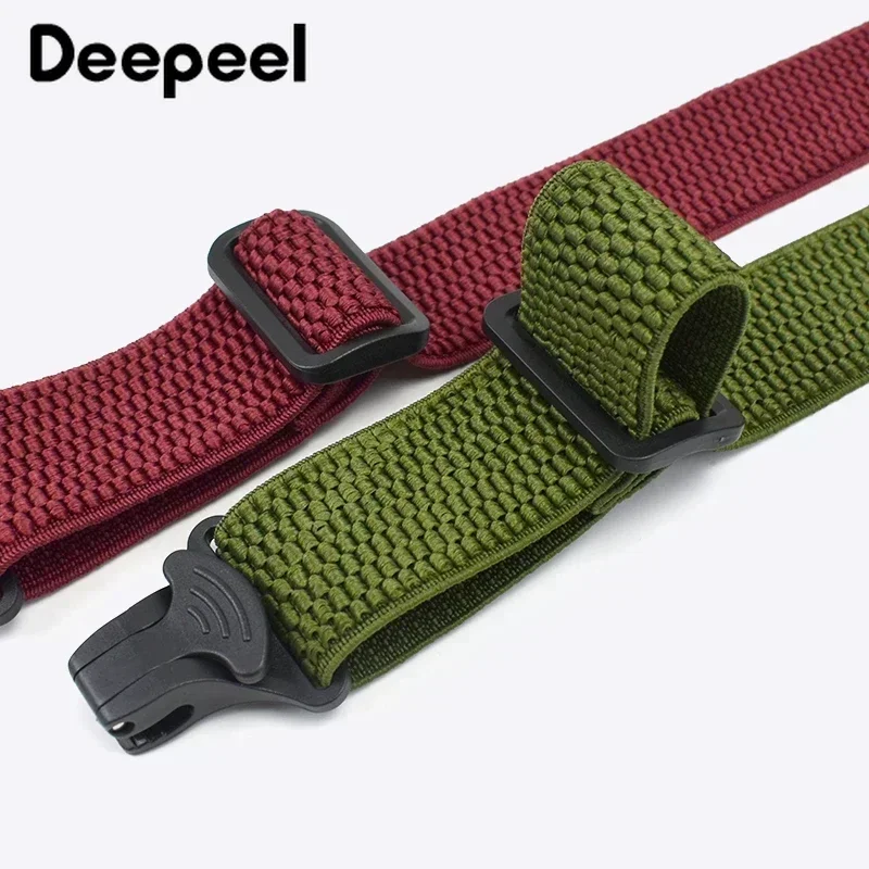 1Pc 3.5*120cm Men's Suspender Adult 4 Clips Mens Suspenders X Type Elastic Adjustable Strap Wide Braces Work Male Jockstrap thumbnail 3