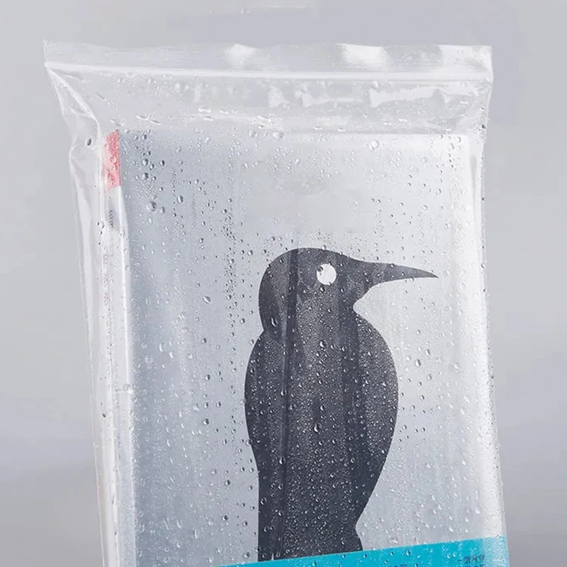 Novel Protective Bag Dustproof Moisture-proof Book Storage Sealed Cover Book Packaging Transparent Letter Book Library Bookshelf thumbnail 6