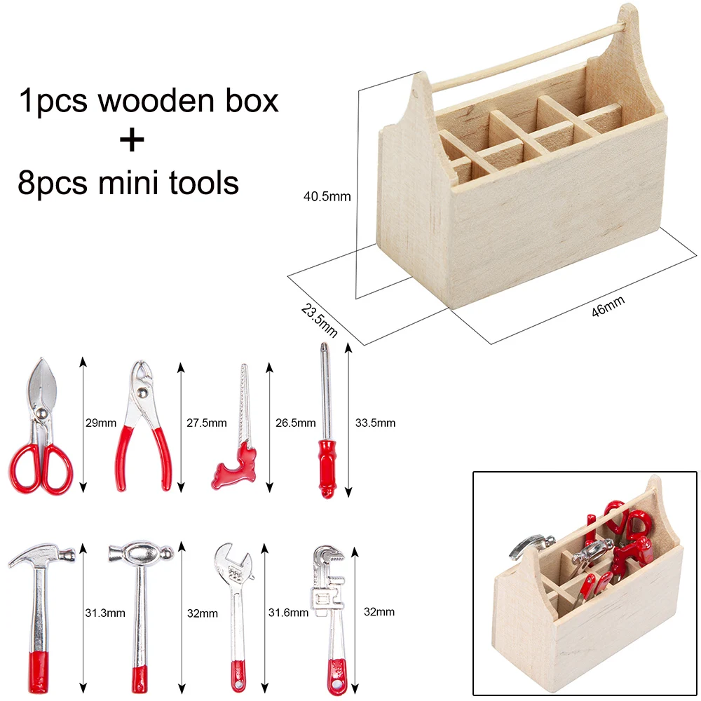 1:10 Scale Accessories Simulated Decoration Tools Shovel Fire-Extinguisher Oil Drum for RC Crawler Car TRX4 SCX10 Mini Toys thumbnail 6
