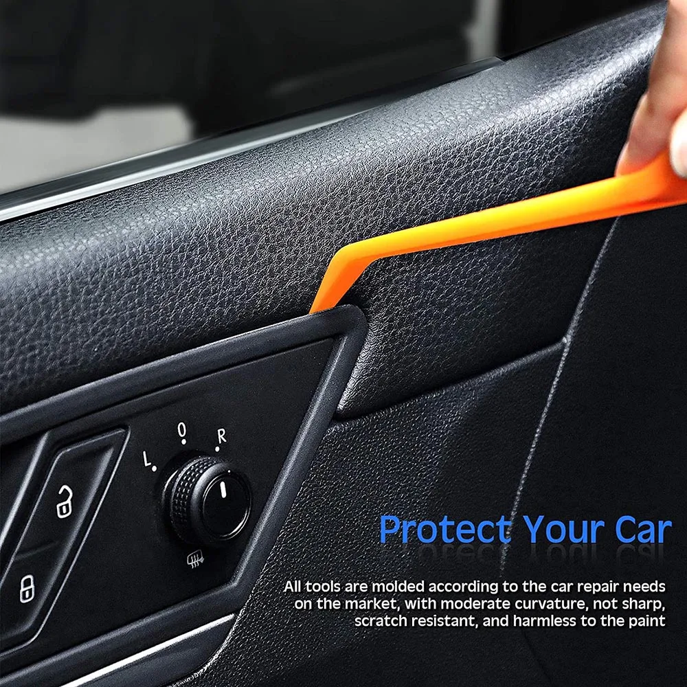 Auto Trim Removal Tool Car Door Trim Panel Tools Car Radio Audio Installer Pry Tool for Car Auto Door Clip Panel Crowbar Removal thumbnail 5
