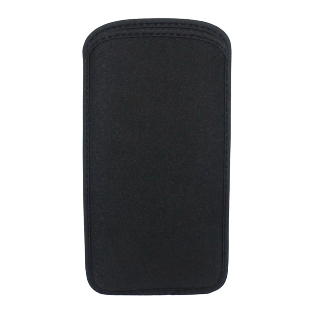 Neoprene Mobile Phone Bag Pouch For iPhone 17 16 15 14 13 12 11 Pro Max 5s 6 7 8 Plus X XR XS Case BLACK Color Dropshipping thumbnail 2