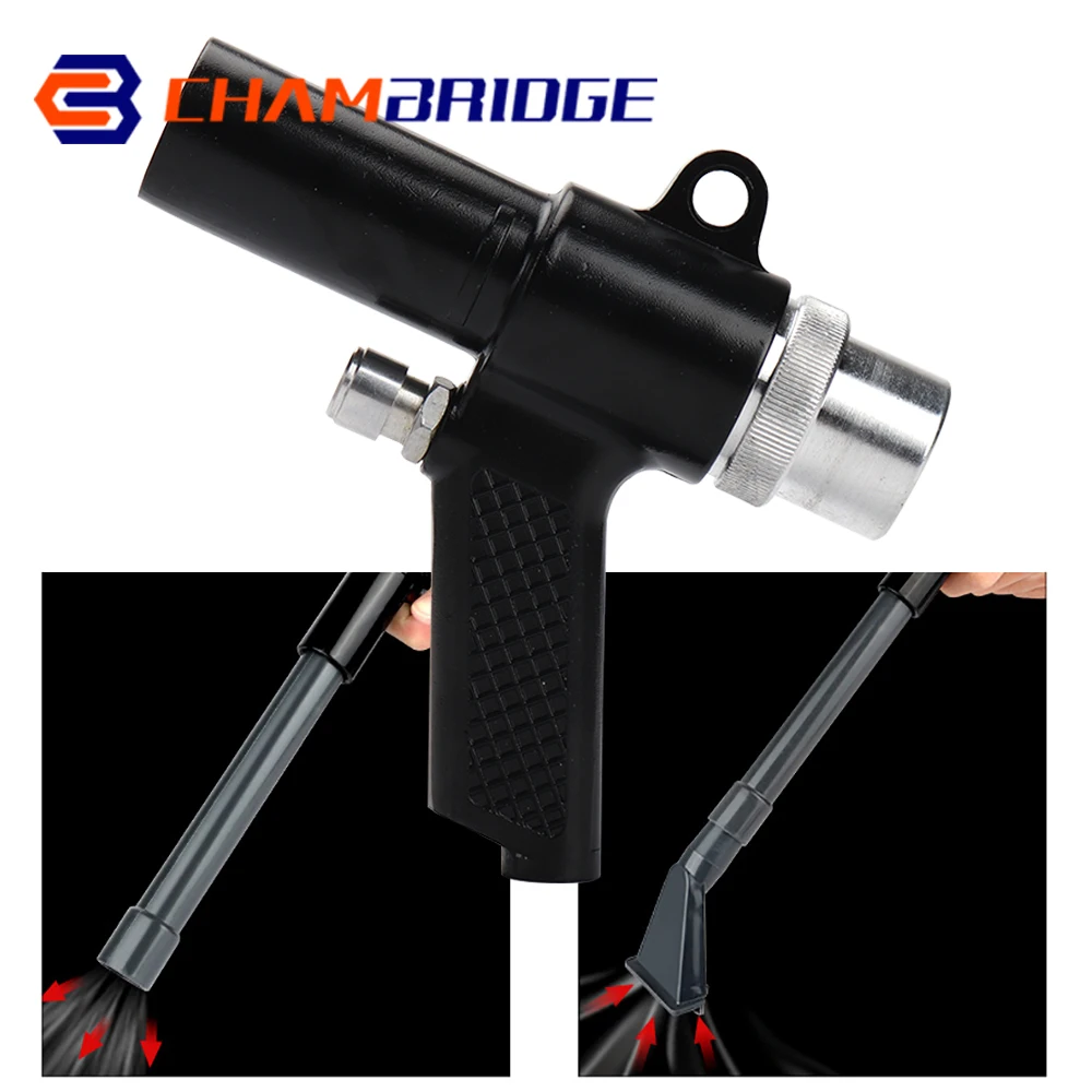 High Pressure Pneumatic Air Duster Compressor 2 In 1 Air Vacuum Blow Suction Guns Kit Pistol Type Pneumatic Vacuum Cleaner Tool thumbnail 4