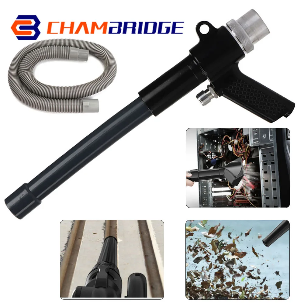 High Pressure Pneumatic Air Duster Compressor 2 In 1 Air Vacuum Blow Suction Guns Kit Pistol Type Pneumatic Vacuum Cleaner Tool thumbnail 6