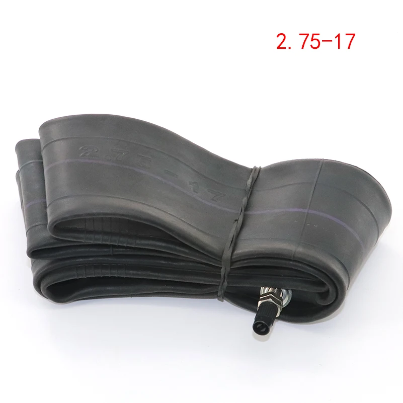 Motorcycle Tires Inner Tube 2.50/2.75-12 2.50/2.75-17 2.75-17 3.00-12 3.50-16Inch Rubber Straight Valve Inner Tyres thumbnail 4