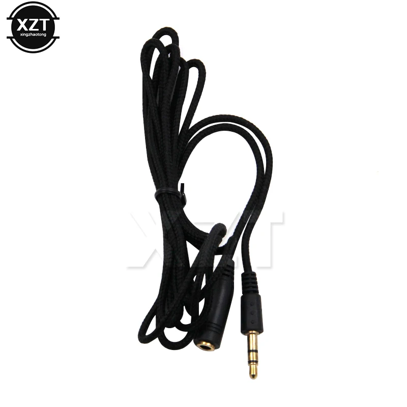 1.5m/3m/5m Headphone Extension Cable 3.5mm Jack Male to Female 3.5mm AUX Cable Audio Stereo Extender Cord Earphone Speaker thumbnail 2