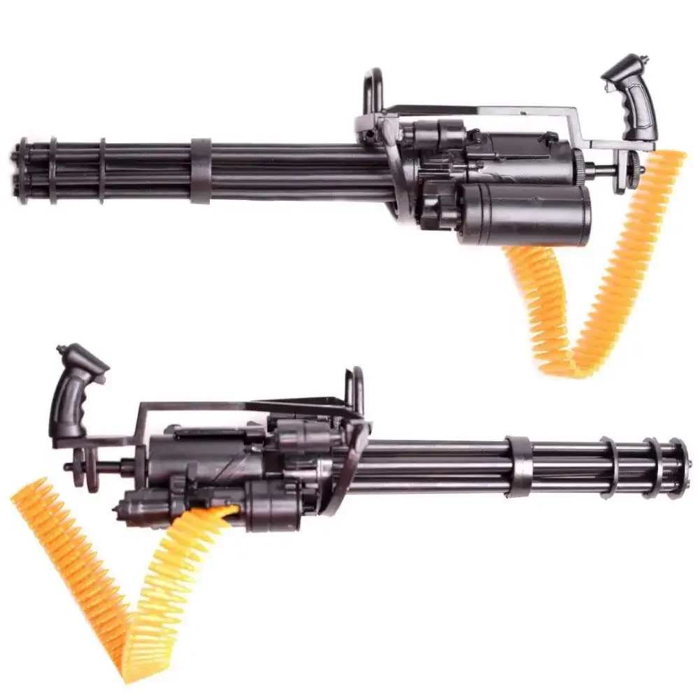 1:6 Scale M134 Gatling Minigun Plastic 4D Gun Model T800 Heavy Machine Guns + Bullet Belt for 12 Inch Action Figures Toys thumbnail 4