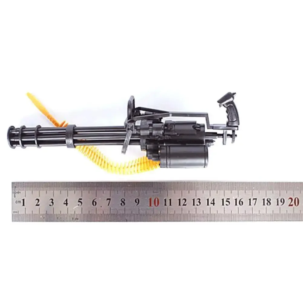 1:6 Scale M134 Gatling Minigun Plastic 4D Gun Model T800 Heavy Machine Guns + Bullet Belt for 12 Inch Action Figures Toys thumbnail 5