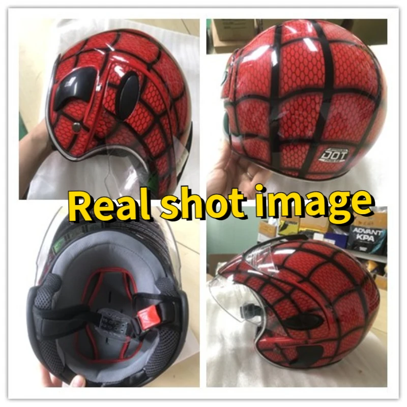 Children's Motocross Motorcycle Motor Helmet  Comfortable Motos Protective carton Safety Helmets thumbnail 6