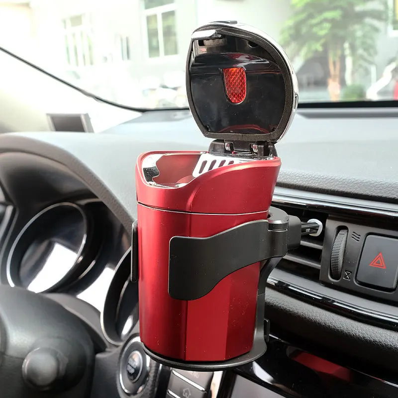 Car Cup Holder Air Vent Outlet Drink Coffee Bottle Holder Can Mounts Holders Beverage Ashtray Mount Stand Universal Accessories thumbnail 2