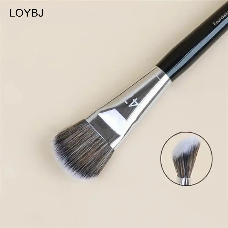 LOYBJ Professional Foundation Brush 47 Broom Head Liquid Foundation Shadow Concealer Brushes Women Face Base Makeup Beauty Tools thumbnail 3