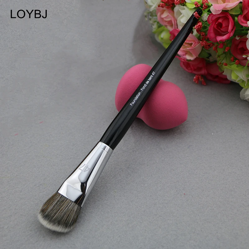 LOYBJ Professional Foundation Brush 47 Broom Head Liquid Foundation Shadow Concealer Brushes Women Face Base Makeup Beauty Tools thumbnail 6