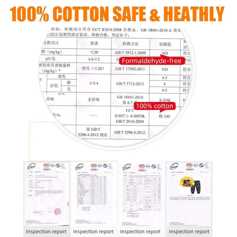 Kids Clothes Children Sets Children's Clothing Boys Girls CottonAutumn winter Clothing Pants Sleepwear Underwear Christmas Gift thumbnail 6