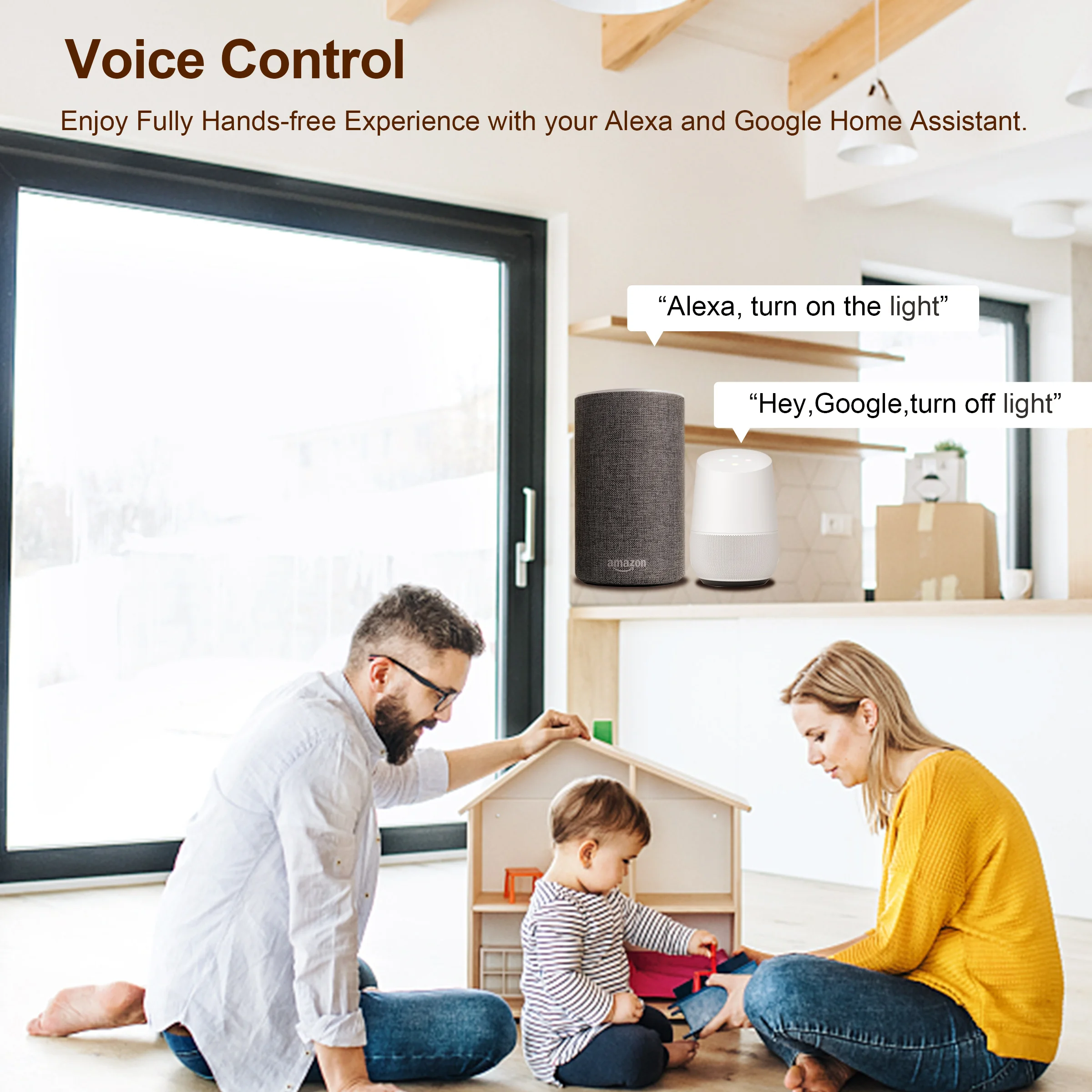 Tuya Wifi Smart Switch Module Supports 2 Way Control, App Remote Control DIY Light Breaker 100-240V Work with Alexa Google Home thumbnail 2