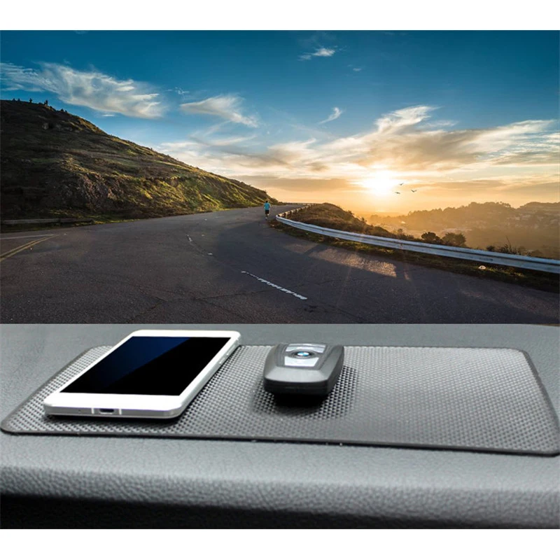 Big Car Sticky Anti-slip Mat Car Dashboard Pad Heat Resistant Non-Slip Mat Car Dashboard Sticky Pad Adhesive Pads thumbnail 2