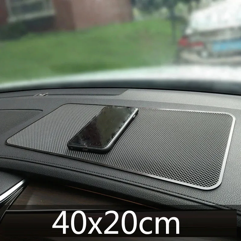 Big Car Sticky Anti-slip Mat Car Dashboard Pad Heat Resistant Non-Slip Mat Car Dashboard Sticky Pad Adhesive Pads