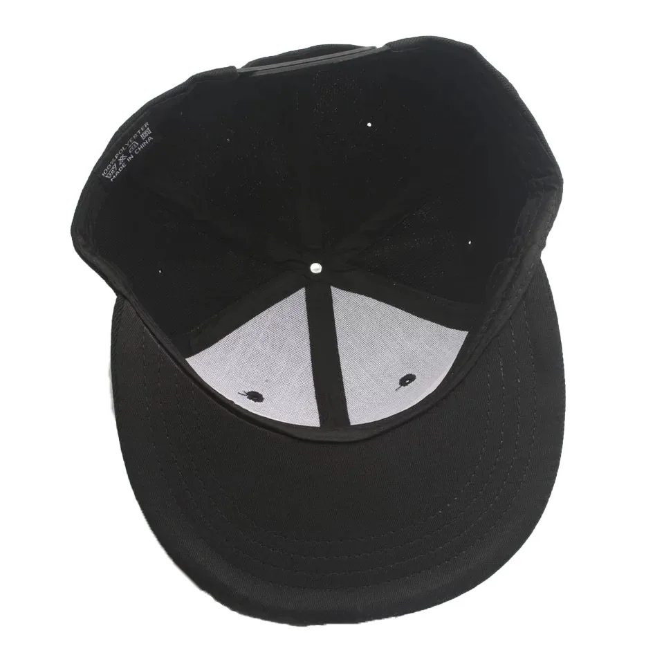 Solid Hip Hop Cap For Men Snapback Hat Women's Baseball Caps Adjustable Flat Brim Bill Plain Visors Boys And Girls Street Dance thumbnail 3
