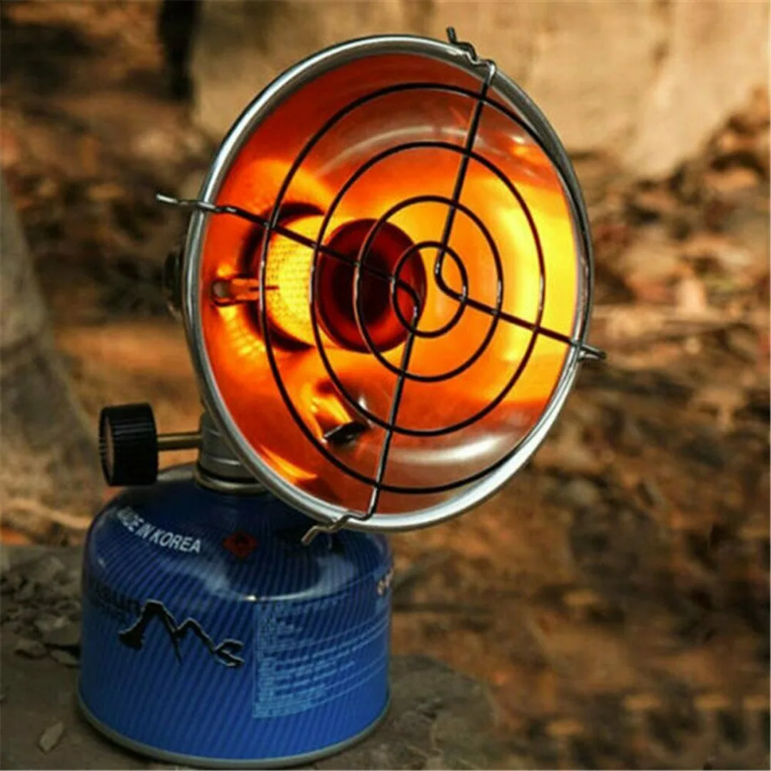 Portable Camping Propane Butane Gas Heater Outdoor Heating Stove with Stand thumbnail 5