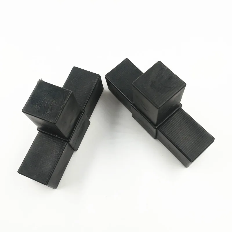 25X25 Right Angle Bend Connector Steel Pipe Plastic Shelf Tight Fixing Parts Corner L T Type Guardrail Balcony Cabinet 10Pcs thumbnail 3