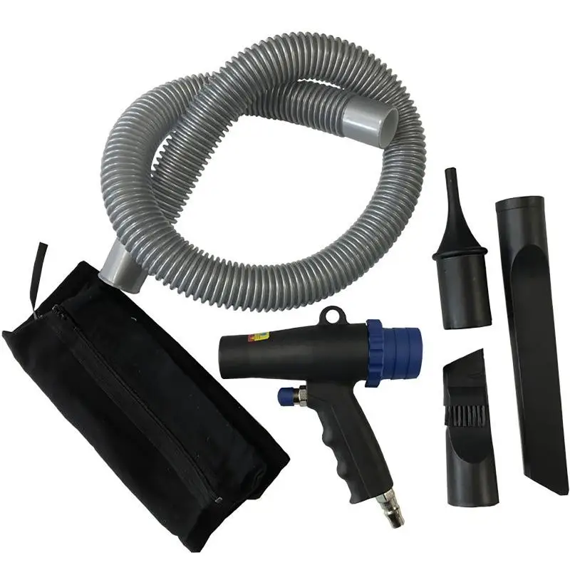 2 In 1 Air Duster Compressor Dual Function Air Vacuum Blow Suction Gun Kit Pneumatic Vacuum Cleaner Tool High Pressure Air Duste thumbnail 2