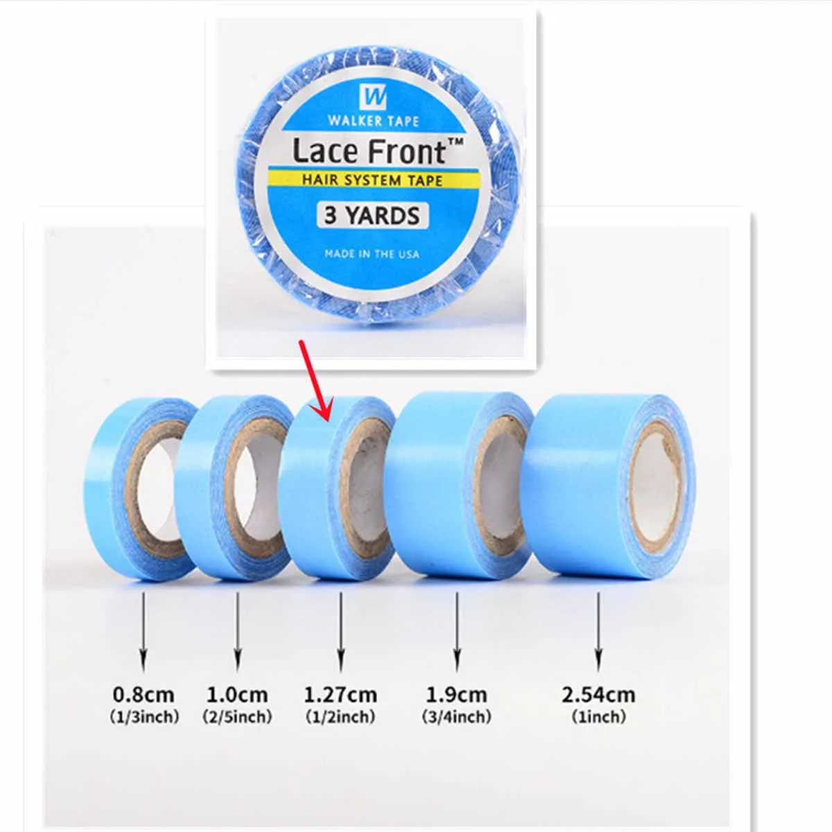 3yard 0.8cm front lace wig glue Double-Sided Tape glue wig glue for tape Hair Extension tape hair lace front tape glue adhesives thumbnail 5