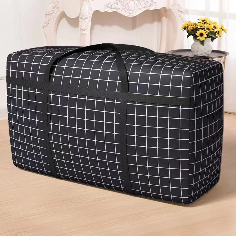 Waterproof Foldable Hand Luggage Bag Thickened Clothes Storage Bags Big Capacity Moving Packing Bag Portable Clothing Duffle Bag thumbnail 6