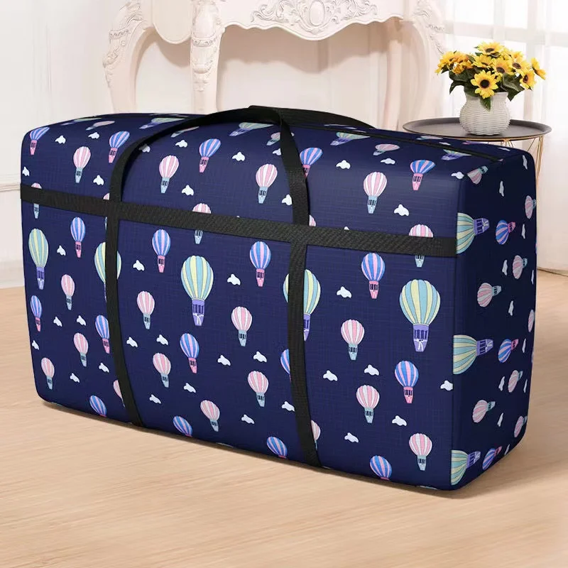 Waterproof Foldable Hand Luggage Bag Thickened Clothes Storage Bags Big Capacity Moving Packing Bag Portable Clothing Duffle Bag thumbnail 2