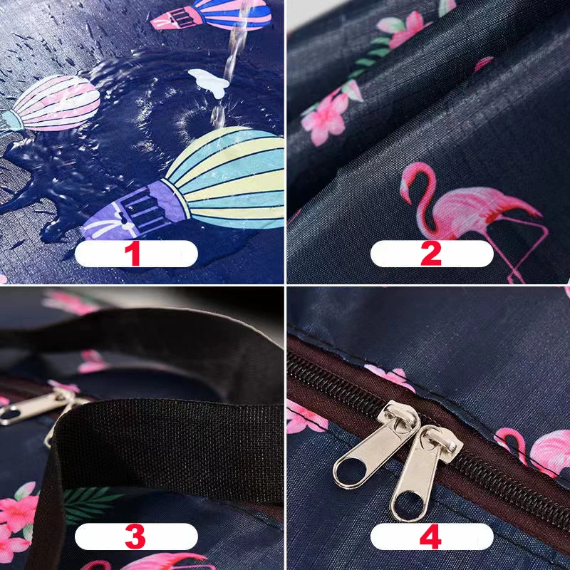 Waterproof Foldable Hand Luggage Bag Thickened Clothes Storage Bags Big Capacity Moving Packing Bag Portable Clothing Duffle Bag thumbnail 4