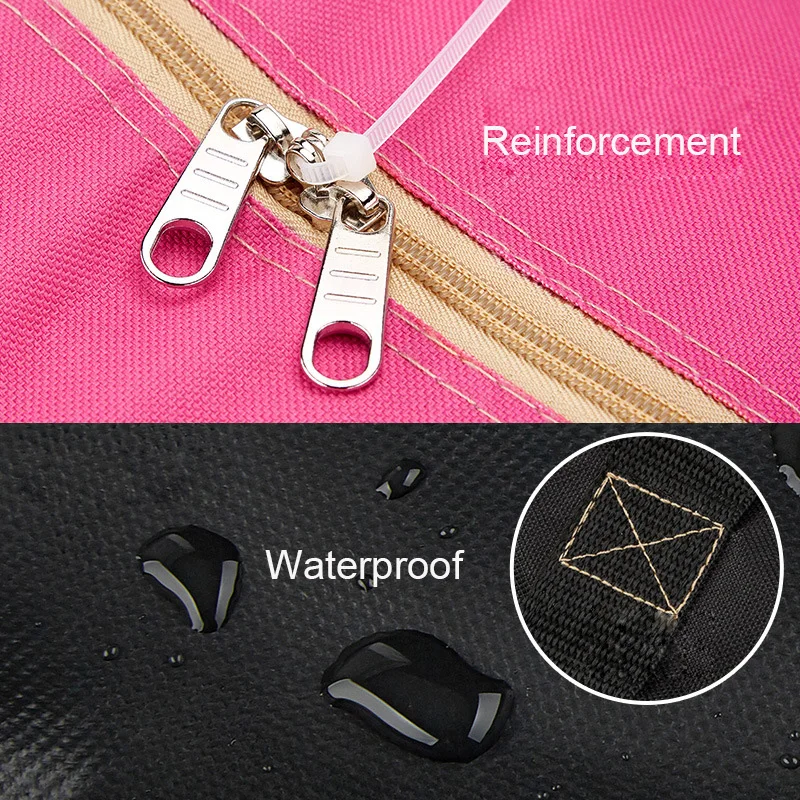 Thicken Portable Travel Clothes Storage Bags Zipper Waterproof Designer Luggage Bag Moving House Hand Bag Moisture Proof Package thumbnail 5