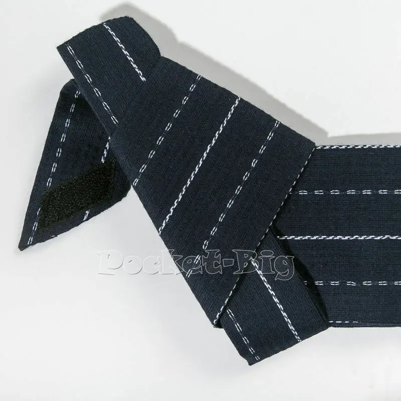 Japanese Mens Kimono Yukata Stiff Kaku Obi Belt Easy Kai No Kuchi Musubi Blue thumbnail 3