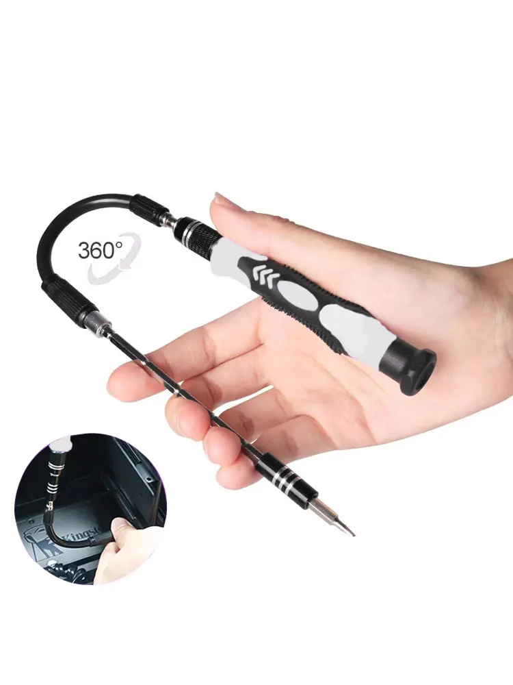 Precision Screwdriver Set For Phone Repair Kit Magnetic Bits Magnet Mini Screwdriver For Glasses Iphone Watch Screwdriver Set thumbnail 6