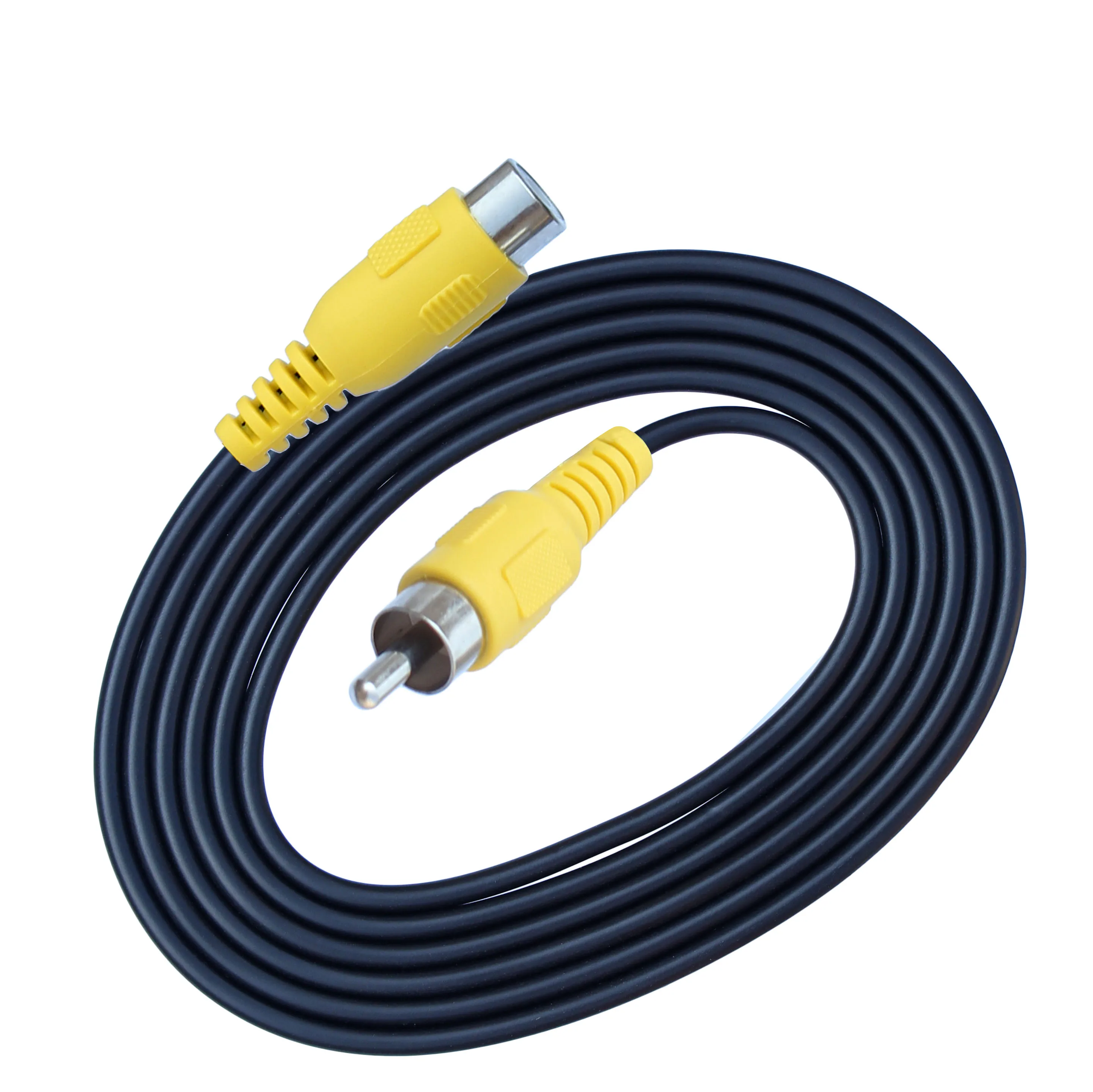 AV RCA Phono Lead Cable Male to Male & Male to Female Extension Coaxial Speaker Audio Car AV Image Video Cable 1.5M 3M 5M thumbnail 2