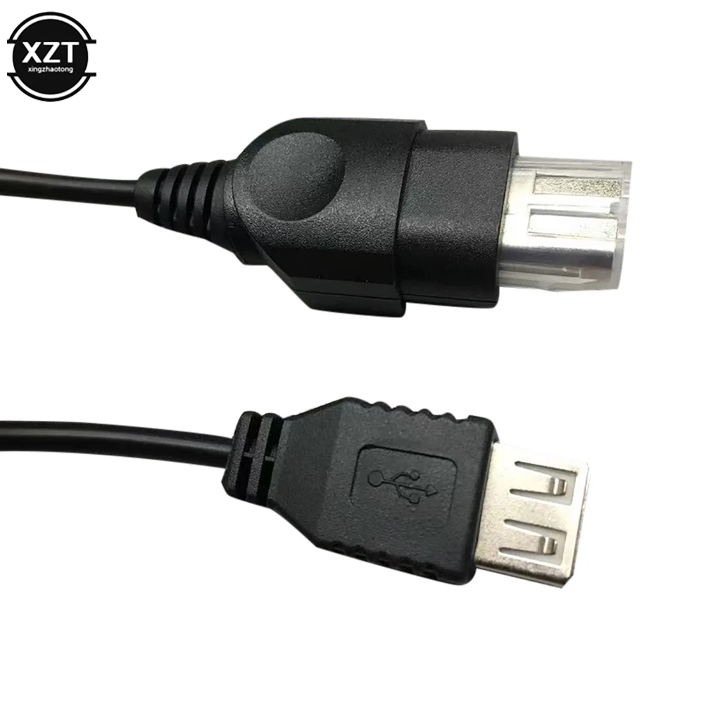 USB CABLE For XBOX Female USB To Xbox Game Controller Adapter Convertion Cable Generation AV Audio Video Composite Wire thumbnail 6