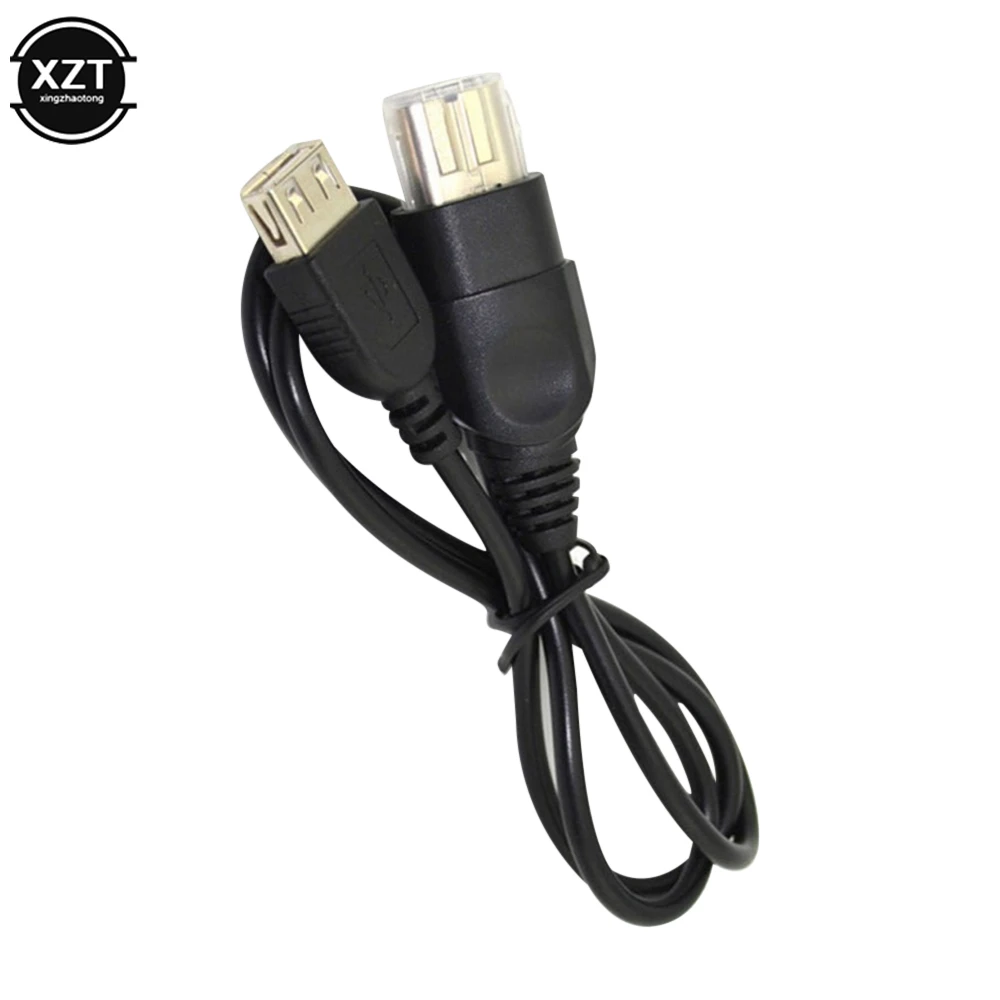 USB CABLE For XBOX Female USB To Xbox Game Controller Adapter Convertion Cable Generation AV Audio Video Composite Wire thumbnail 2
