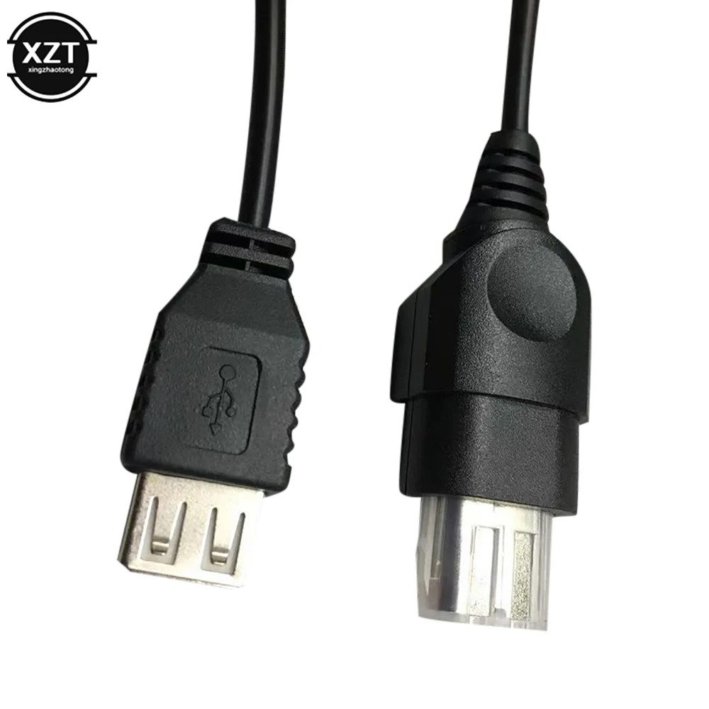 USB CABLE For XBOX Female USB To Xbox Game Controller Adapter Convertion Cable Generation AV Audio Video Composite Wire thumbnail 5