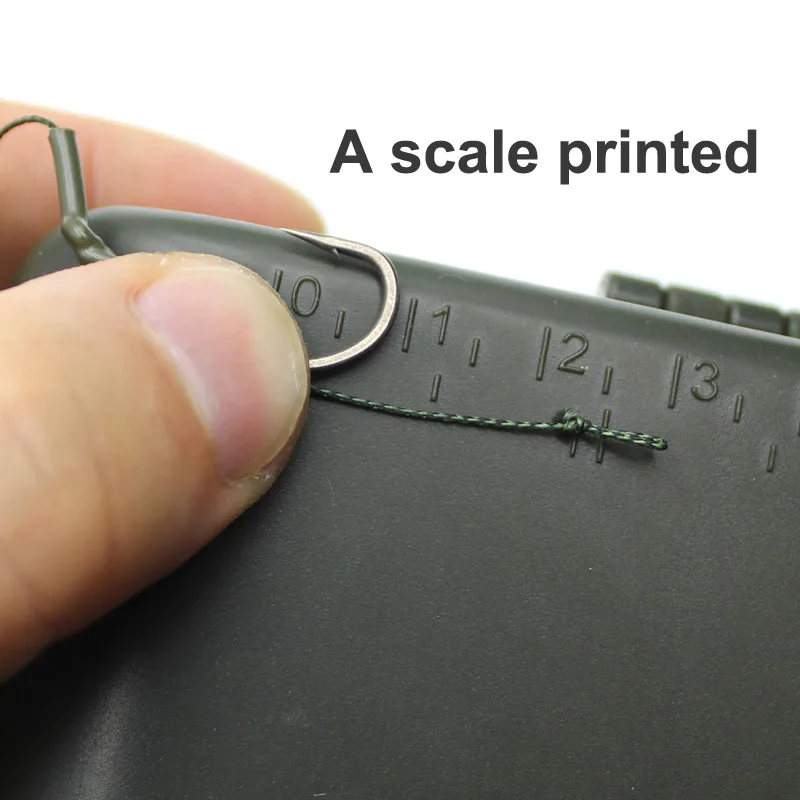 Carp Fishing Hook Link Rig Wallet Tackle Box Zig Chod Stiff Hair Rig Storage Box for Carp Fishing Line Equipment thumbnail 5