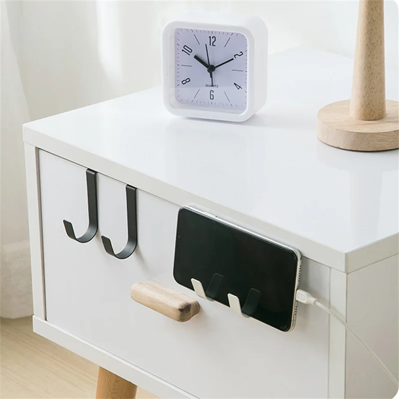 S-Shaped Metal Hook Cabinet Door Hanging Rack Gadgets Holders Desk Shelves Kitchen Utensils Storage Organizer Bathroom Accessori thumbnail 3