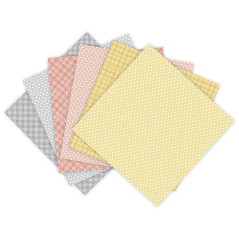12 Sheets Spring Colors Craft Paper Pads Cutting Dies Art Background Origami Scrapbooking Card Making thumbnail 2