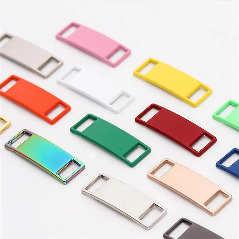2pcs/pair Shoelace Buckle Metal Shoelaces Shoelaces buckle Accessories Metal Lace Lock DIY Sneaker Kits Metal Lace Buckle thumbnail 5