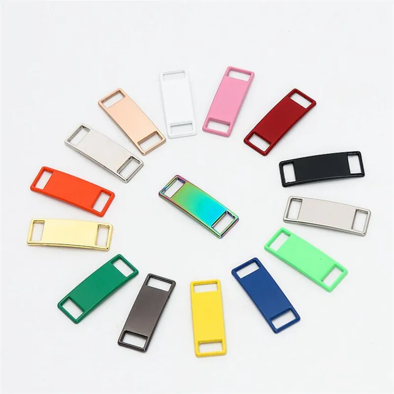 2pcs/pair Shoelace Buckle Metal Shoelaces Shoelaces buckle Accessories Metal Lace Lock DIY Sneaker Kits Metal Lace Buckle