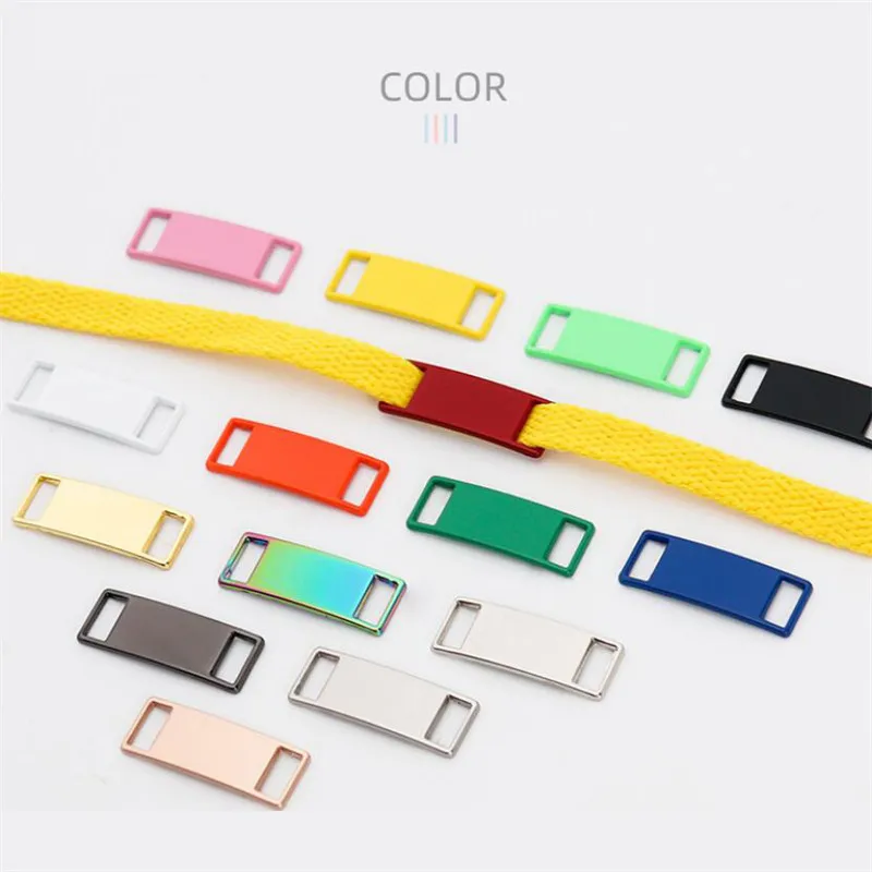 2pcs/pair Shoelace Buckle Metal Shoelaces Shoelaces buckle Accessories Metal Lace Lock DIY Sneaker Kits Metal Lace Buckle thumbnail 6