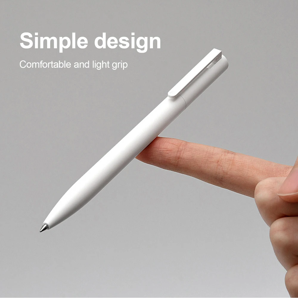 Original Xiaomi Pen Writing Smooth Light Mijia Press the core Replacement Refill Blue Red Black 0.5mm BUSINESS Roller Ball PEN thumbnail 4