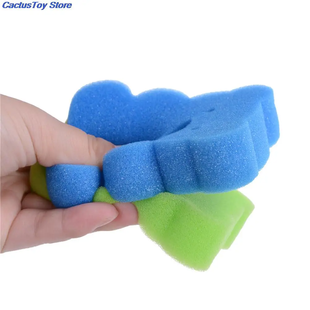 New Baby Infant Shower Wash Bath Brushes Towel Accessories Child Bath Brushes Sponge Rub Sponge Cotton Rubbing Body thumbnail 4