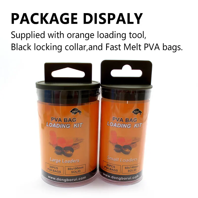Carp Fishing Accessories Kit PVA Bag System Carp Bait Loading Tools PVA Stems Loader For Carp Rigs Method Feeder Fishing Tackle thumbnail 6