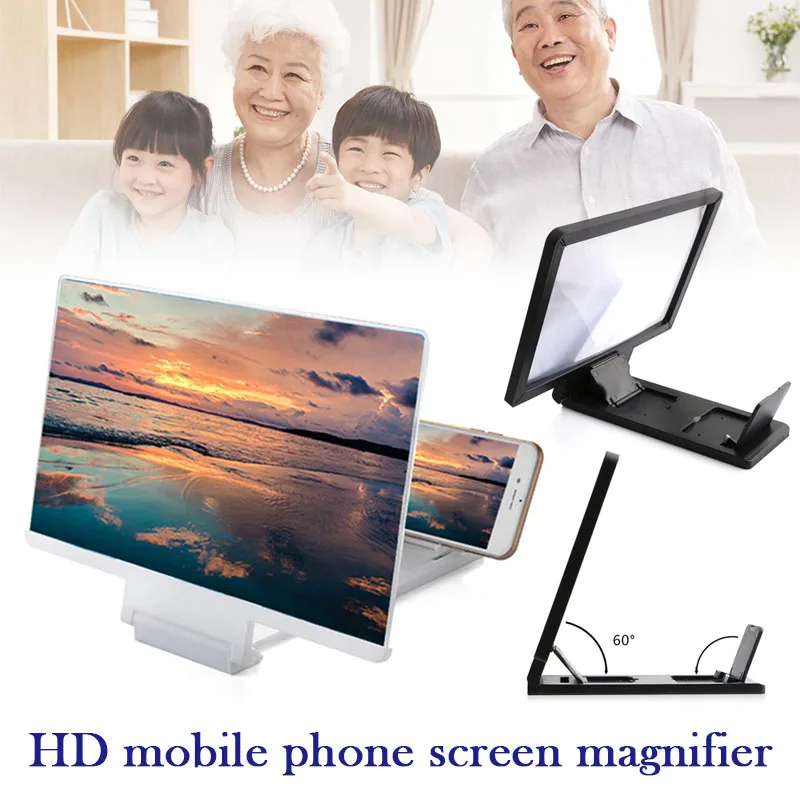 Phone Screen Amplifier Convenience Mobile Phone Magnifier Projector Screen for Movies Videos and Gaming For Home Accessories thumbnail 6