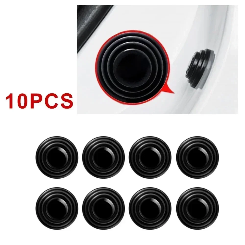 10/16/5X Car Door Anti-shock Silicone Pad Universal Anti-Noise Buffer Gasket Anti-collision Door Sticker Soundproof Crash Pad thumbnail 4