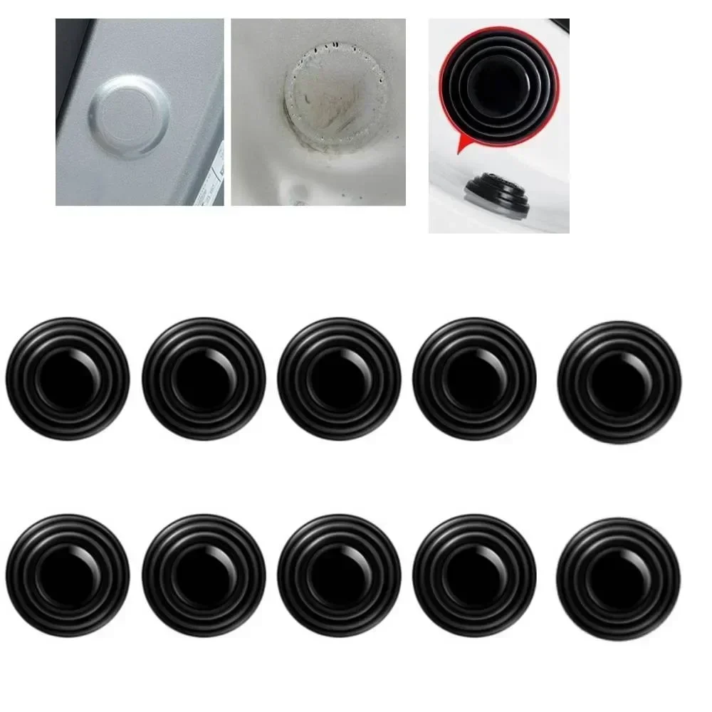 10/16/5X Car Door Anti-shock Silicone Pad Universal Anti-Noise Buffer Gasket Anti-collision Door Sticker Soundproof Crash Pad thumbnail 5