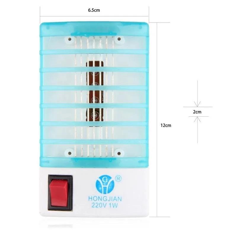 Mini Electric Mosquito Killer Lamp Pest Repellent LED  Trap Bug UV Light Zapper for Anti  Insect Eco-friendly Home thumbnail 2